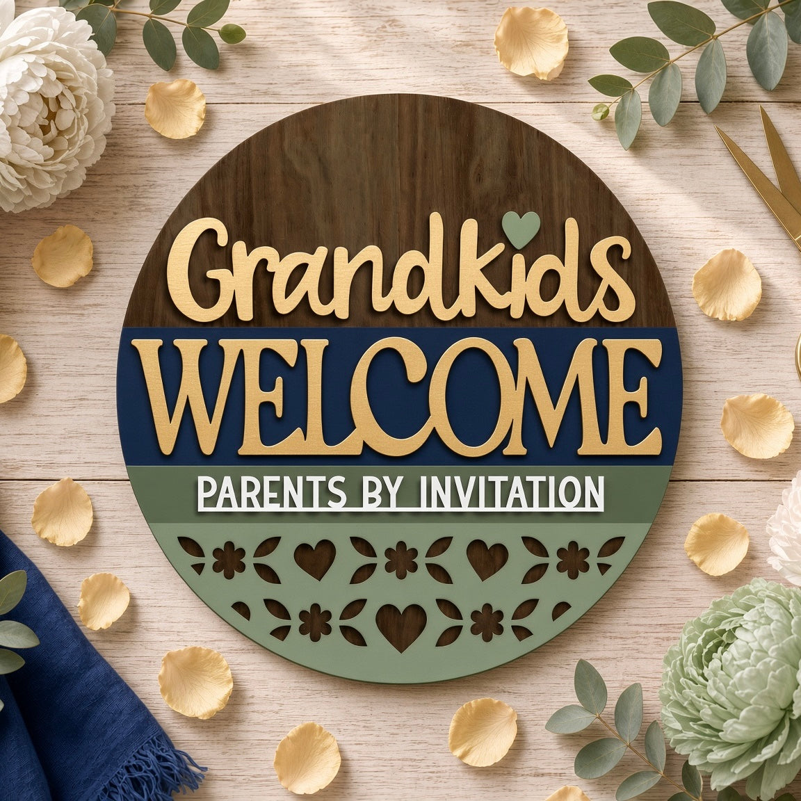 Grandkids Welcome! (Parents by Invitation Only) Door Hanger