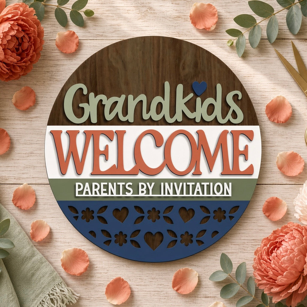 Grandkids Welcome! (Parents by Invitation Only) Door Hanger