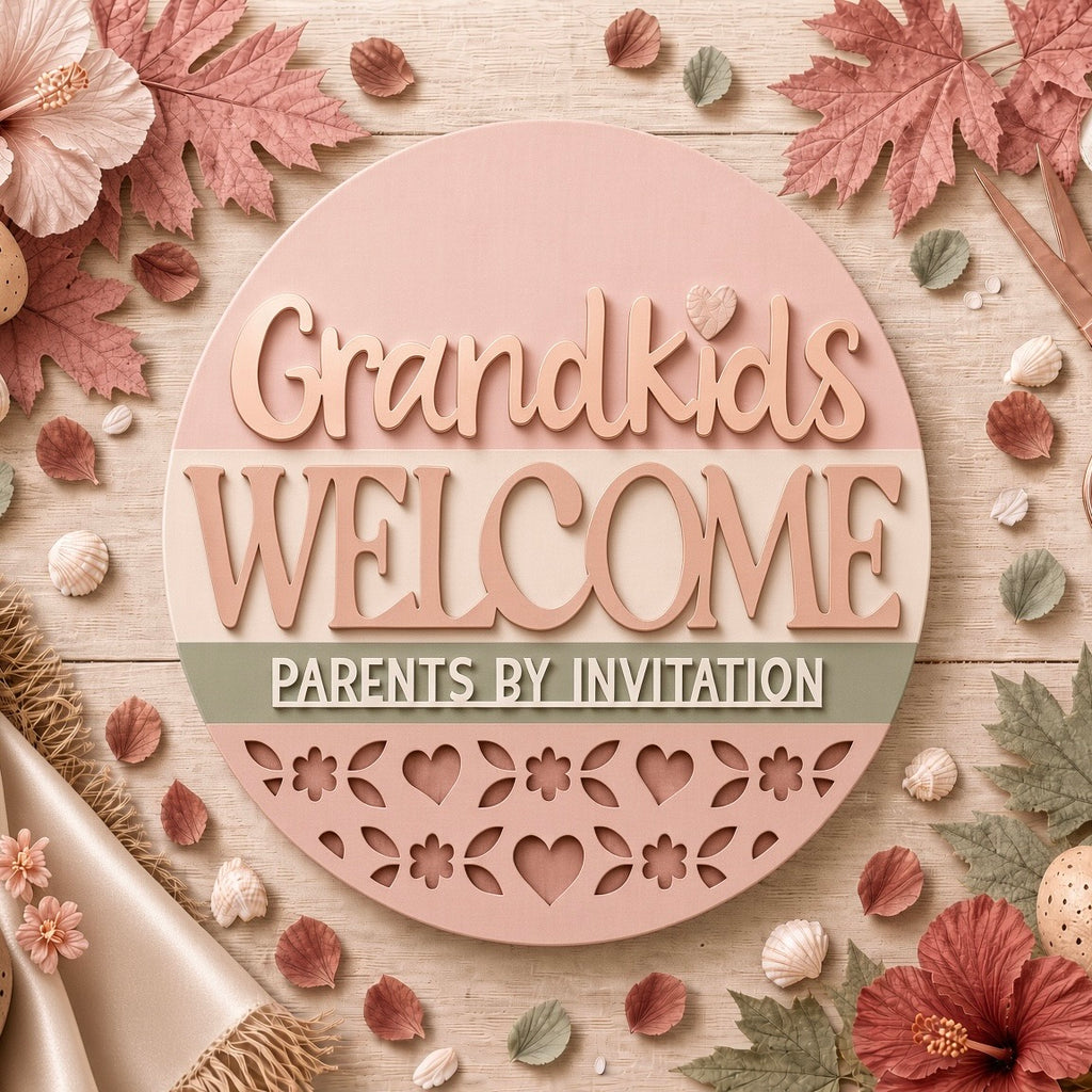 Grandkids Welcome! (Parents by Invitation Only) Door Hanger