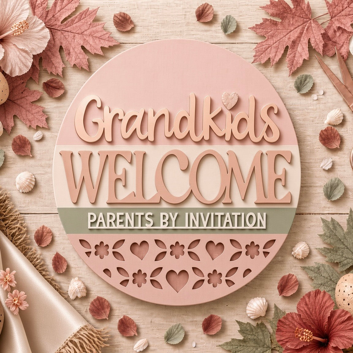 Grandkids Welcome! (Parents by Invitation Only) Door Hanger